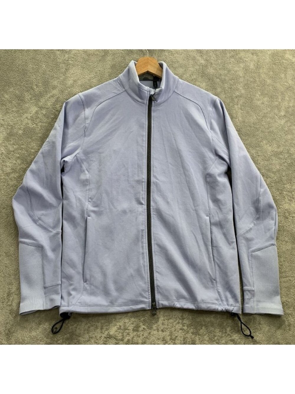Greyson Sequoia Jacket Men's Small Blue Full Zip Performance Golf Softshell